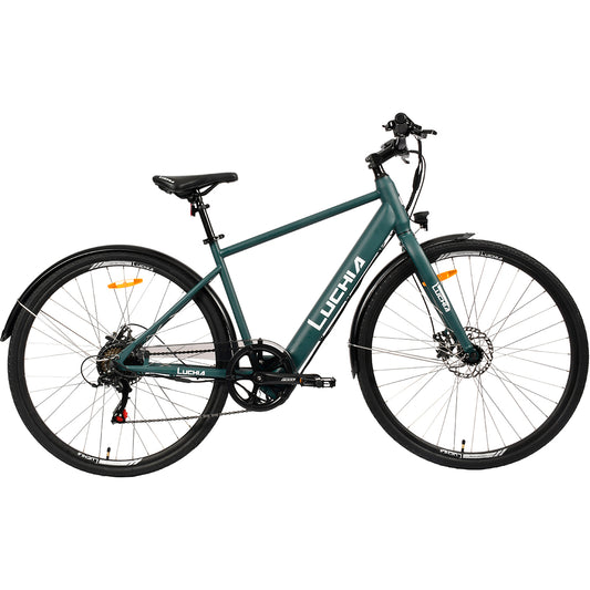 Atria 250w 36v 10ah (360wh) Bicicleta Eléctrica De Carretera - Rueda 29 Color Verde_0