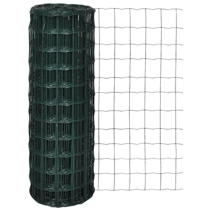 Set De Euro Valla Acero Verde 10x1,5 M / Vetonek_2