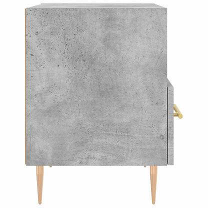 Mesita De Noche Madera Ingeniería Gris Hormigón 40x35x47,5 Cm_3