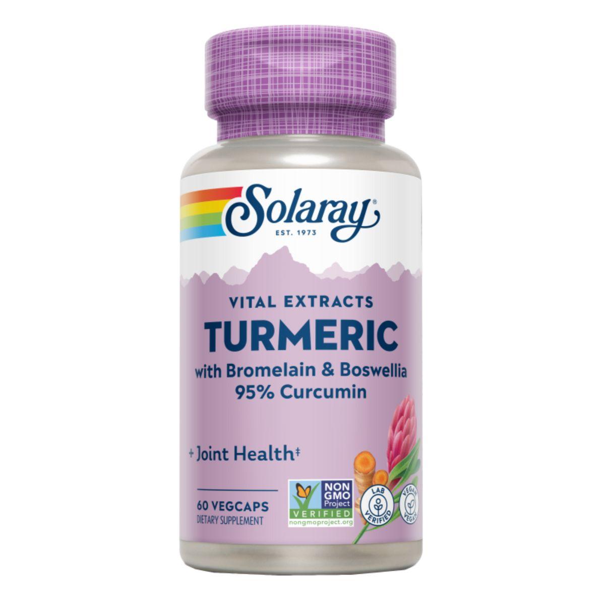 TURMERIC(Bromelain&Boswellia) 60 cápsulas Solaray