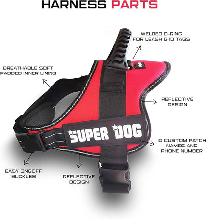 Edipets Arnés Para Perro Antitirones, Ajustable Y Personalizable_1