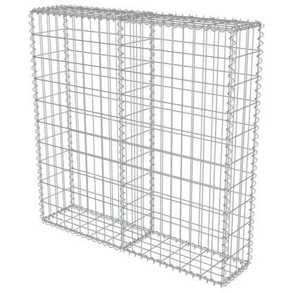 Muro De Gaviones Con Cubiertas Acero Galvanizado 100x20x100 Cm / Vetonek_2
