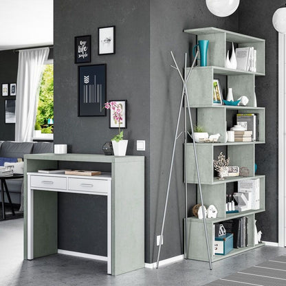 Consola Escritorio Cemento_3