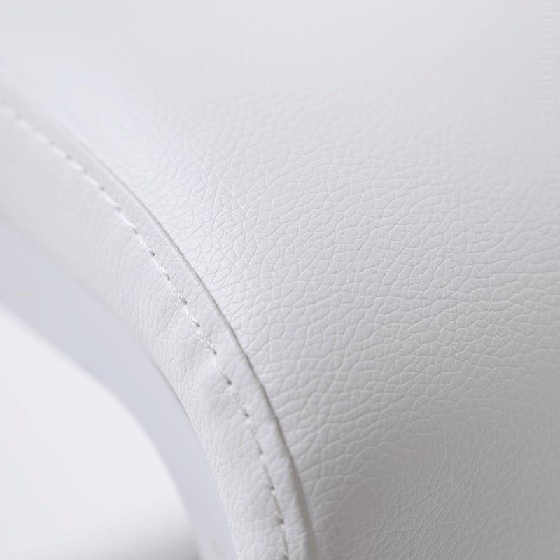 Pack 2 Sillas De Comedor Comet Polipiel Metal, Blanco, 42 X 104 X 52cm_4