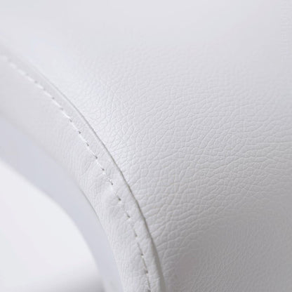 Pack 2 Sillas De Comedor Comet Polipiel Metal, Blanco, 42 X 104 X 52cm_4