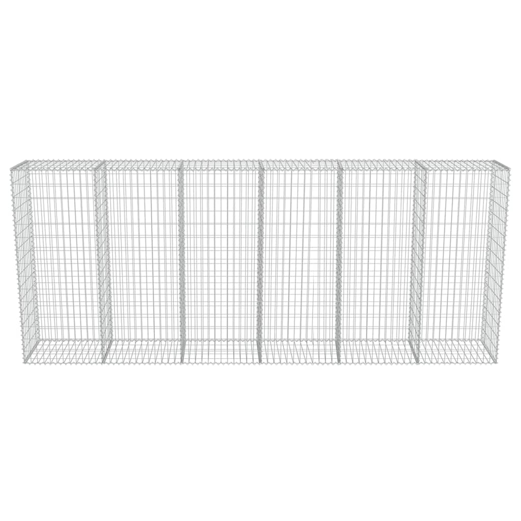 Muro De Gaviones Con Cubiertas Acero Galvanizado 300x50x150 Cm / Vetonek_3