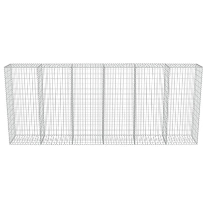 Muro De Gaviones Con Cubiertas Acero Galvanizado 300x50x150 Cm / Vetonek_3