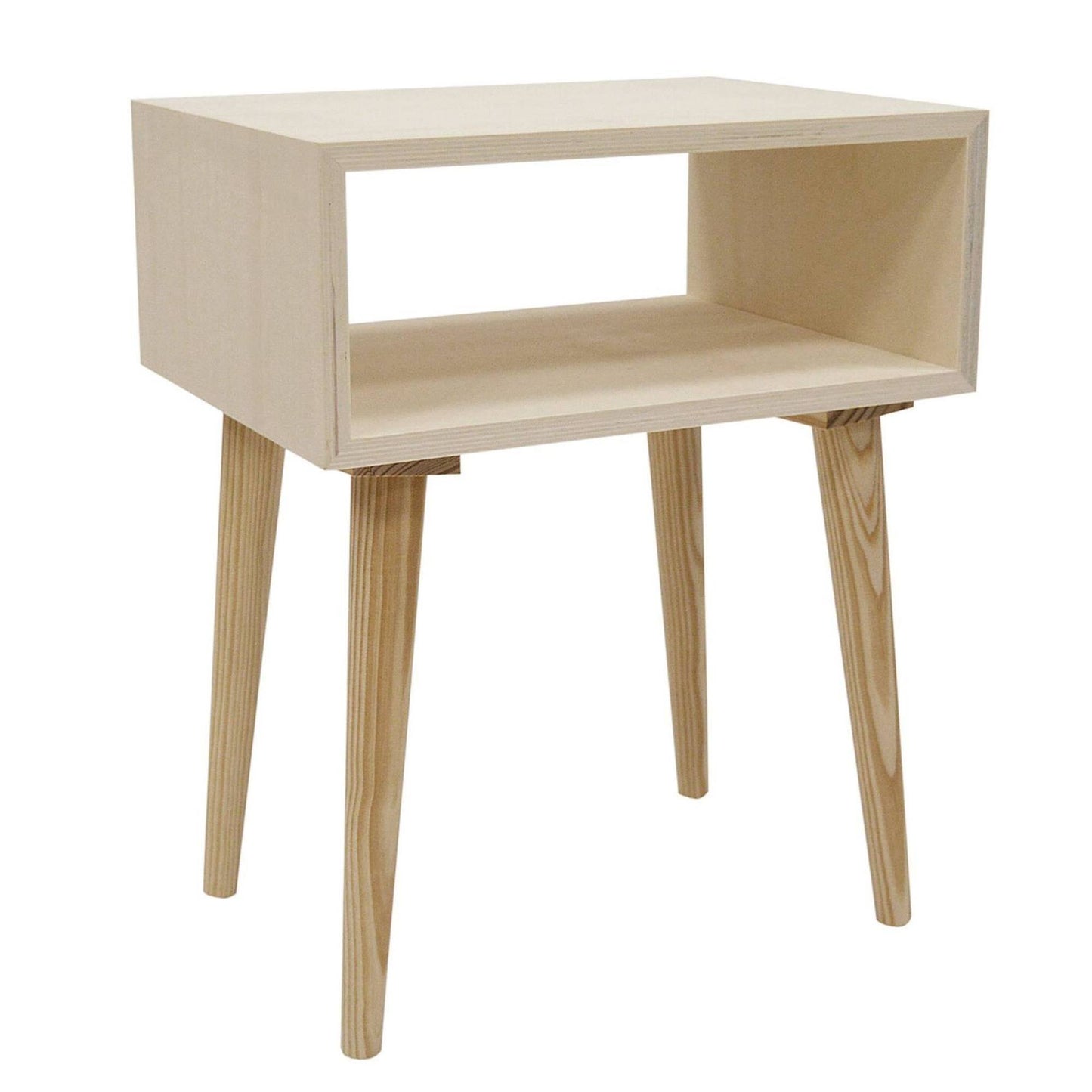 Well Home - Mesa Mercury Sin Barniz 40x30x50cm