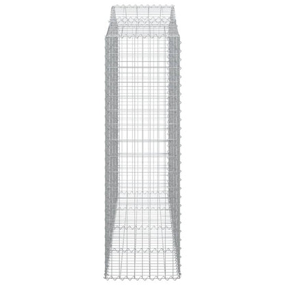 Cestas Gaviones 13 Uds Forma De Arco Hierro 200x50x160/180 Cm_4