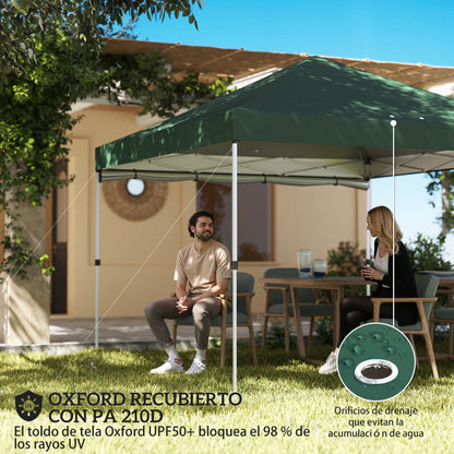 Outsunny Carpa Plegable 3x3 M_4