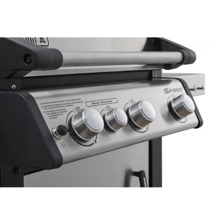 Barbacoa Weber Spirit Premium Sp-335 Inox Gbs Con Quemador Lateral_1