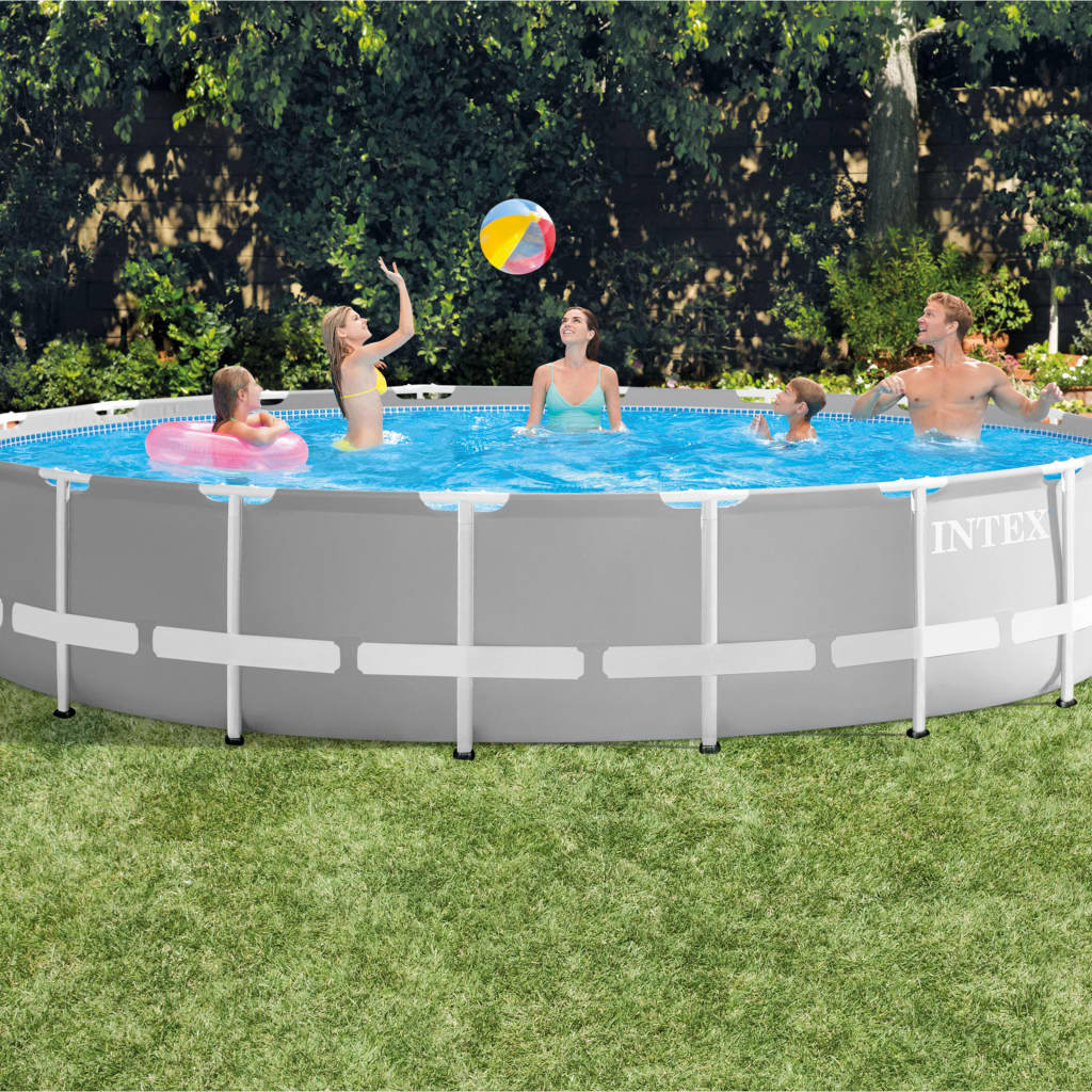 Intex Conjunto De Piscina Redonda Prism Frame 549x122 Cm_1
