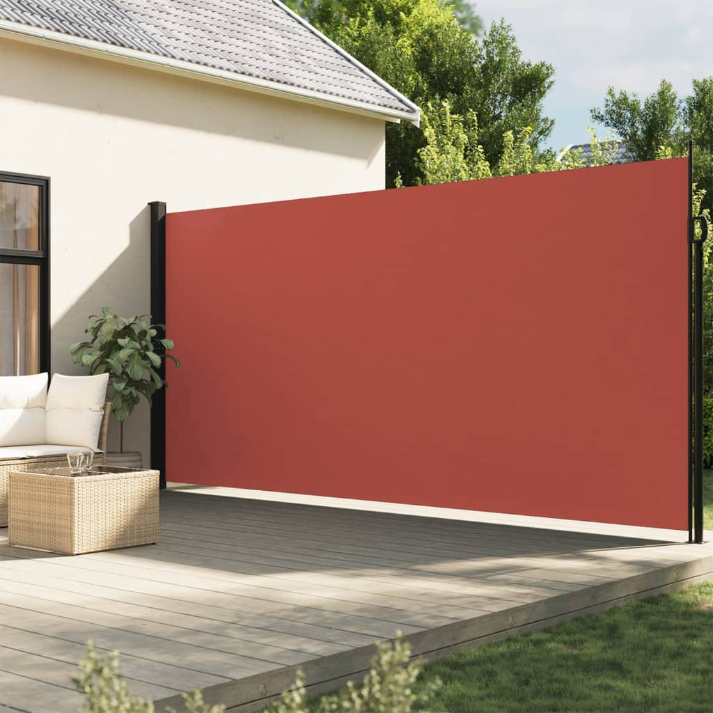 Vidaxl Toldo Lateral Retráctil Terracota 200x500 Cm_1