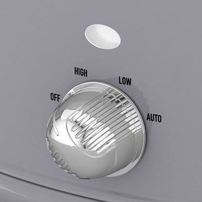 Olla Cocción Lenta Retro, 6,5l, Recipiente Extraíble Antiadherente Cerámica Libre Pfoa, Vintage Swan Sf17031grneu Gris