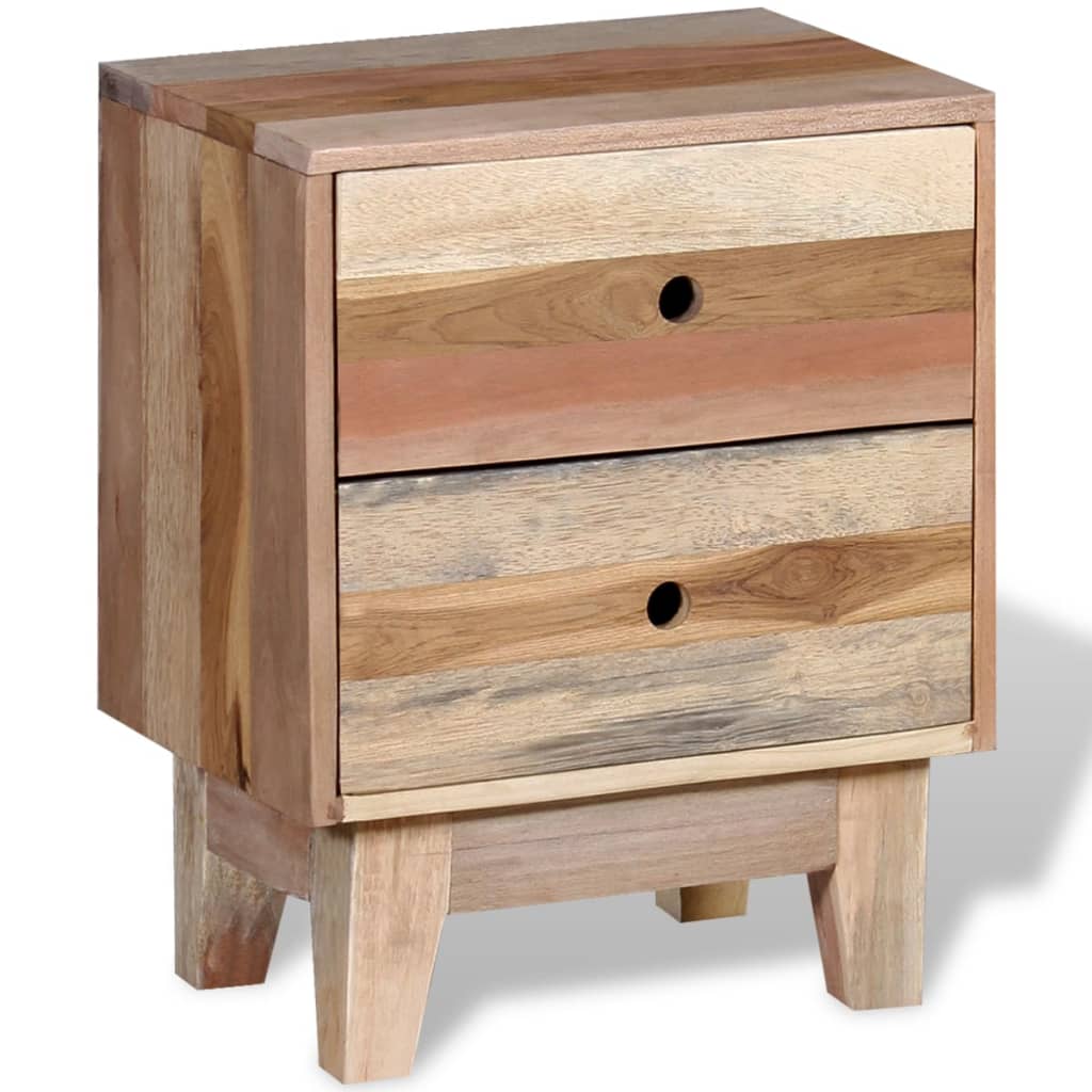 Mesita De Noche De Madera Maciza Reciclada_3