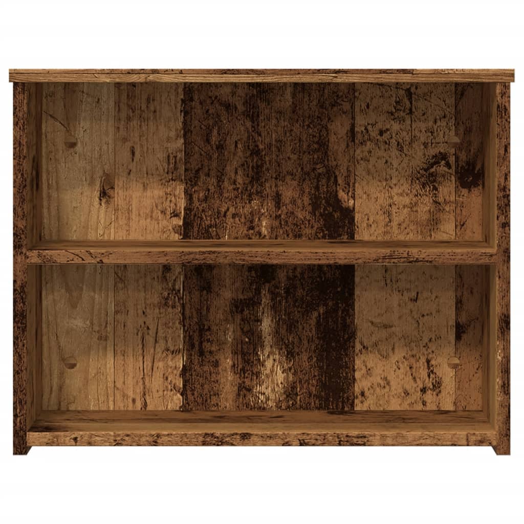 Mesa De Centro Madera Ingeniería Madera Envejecida 102x55x42 Cm_3