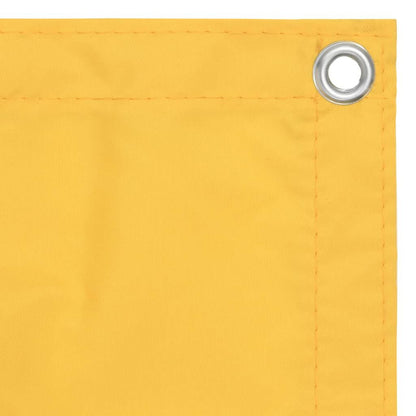 Vidaxl Toldo Para Balcón Tela Oxford Amarillo 90x300 Cm_1