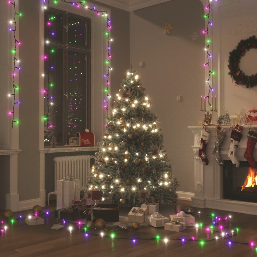 Vidaxl Tira De Luces Con 1000 Led Pvc Pastel Multicolor 100 M_1