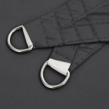 Toldo De Vela Cuadrado Tela Oxford Gris Antracita 3x3 M_4
