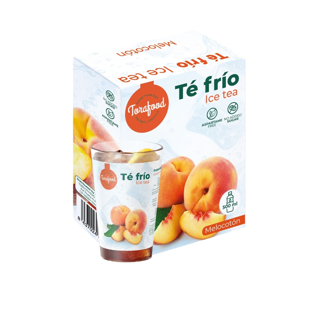 Te Frio Melocoton En Polvo - 12 Sobres de 3 Gramos Torafood_0