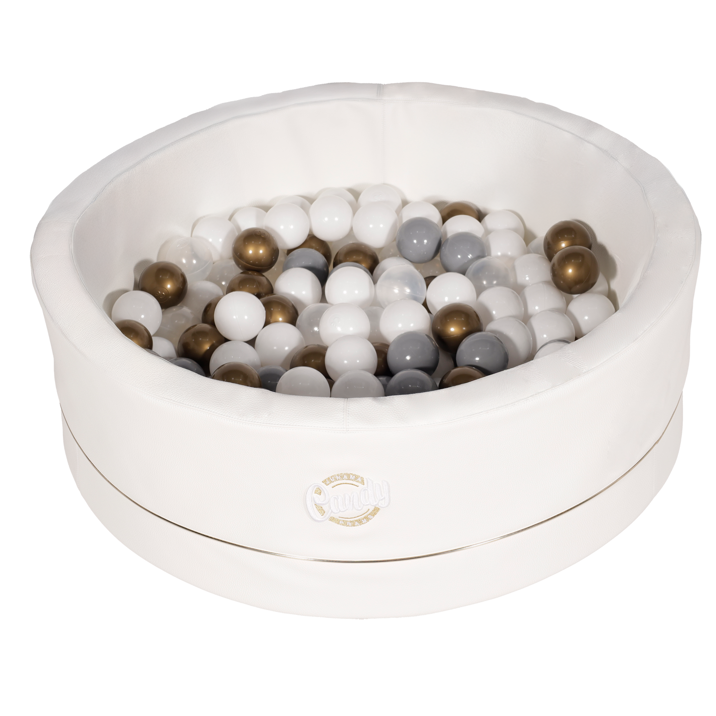 Piscina De Bolas Polipiel Candy Blanco