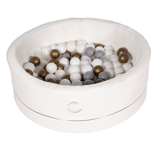 Piscina De Bolas Polipiel Candy Blanco