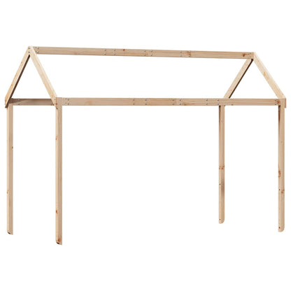 Techo De Cama Infantil Madera Maciza Pino 217x95,5x159 Cm_0