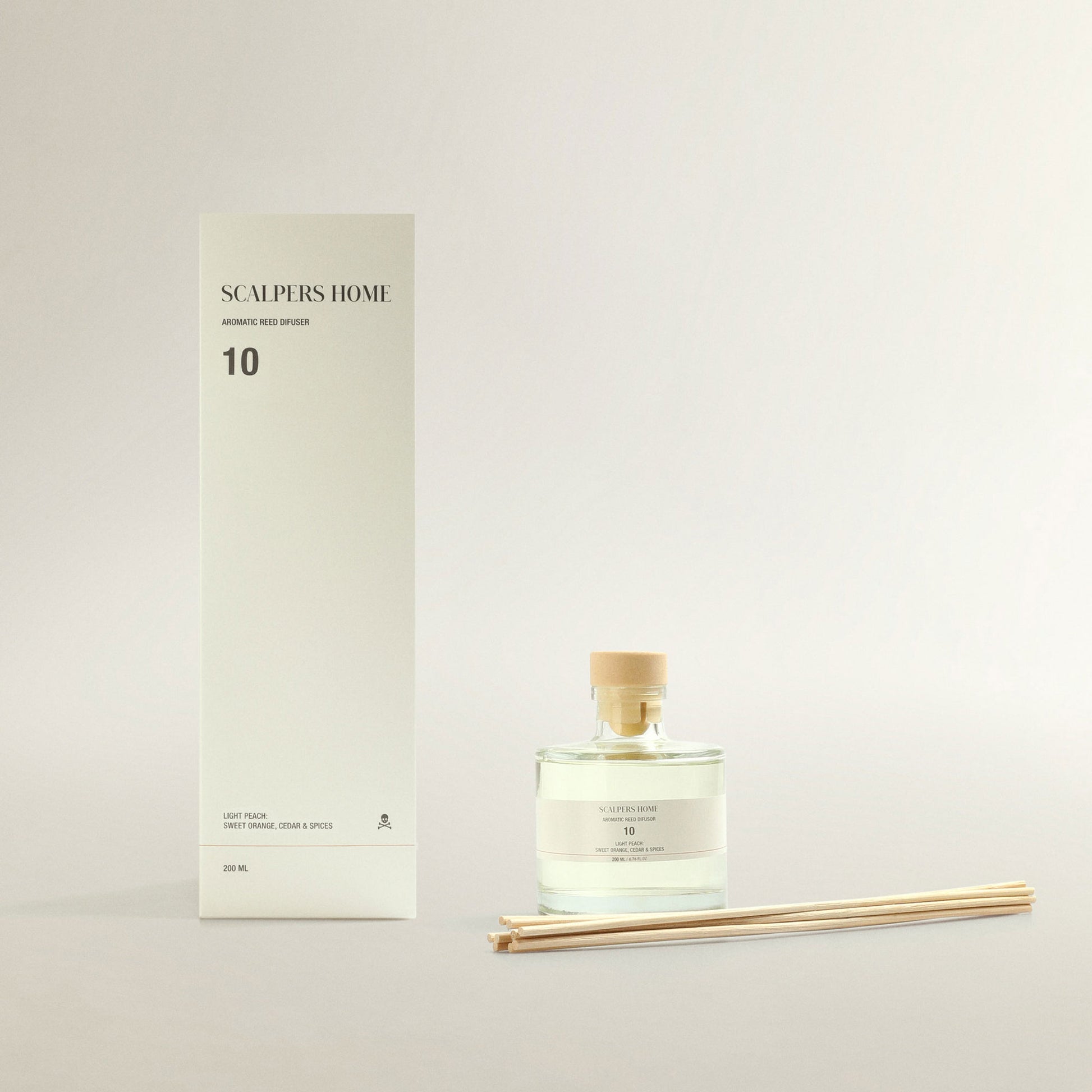 Difusor Mikado 200ml Light Peach Scalpers_4