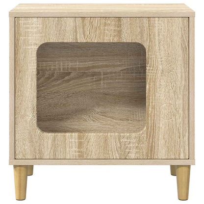 Casa Para Gatos Sonoma 51 X 30 X 52 Cm Madera De Ingeniería_4