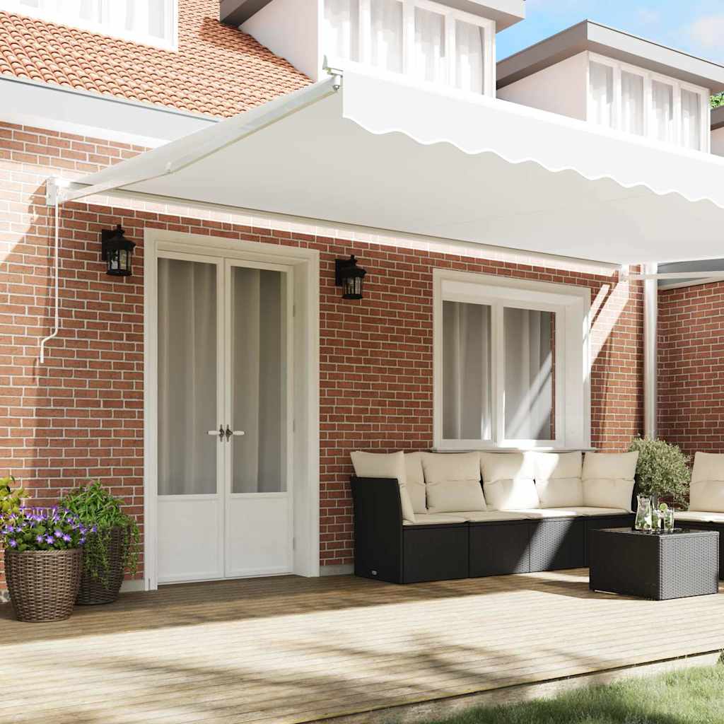 Toldo Retráctil Blanco 500 X 300 X 165 Cm_2