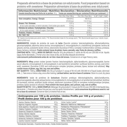 Cfm Iso Zero - 1kg - Fruity (multifrutas) - Aumenta La Masa Muscular - Masmusculo_5