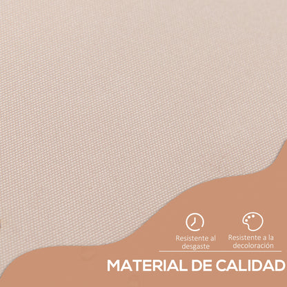 Outsunny Toldo Manual Retráctil 200x150x170-280cm Con Manivela Para Terraza_4