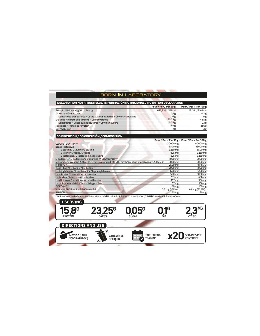 Intra Work Plasma - 1kg - Melocotón - Intra-entrenamiento - Io.genix_5