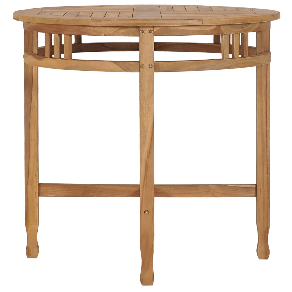 Vidaxl Set De Comedor De Jardín 3 Pzas Y Cojines Madera Maciza De Teca_3