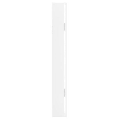 Vidaxl Espejo Con Joyero De Pared Blanco 30x8,5x67 Cm_5
