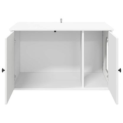 Casa Para Gatos 85 X 55 X 50,5 Cm Madera De Ingeniería_5