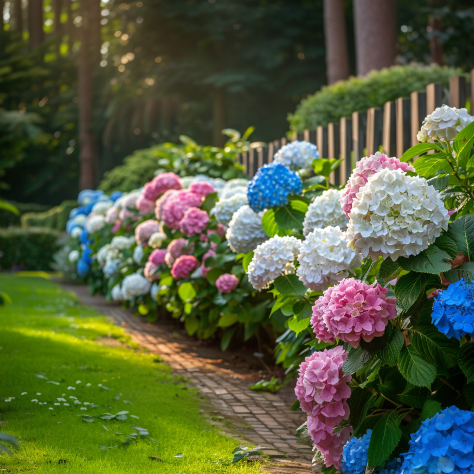 Hortensia - 3 Pzs - Hydrangea Macrophylla - Altura 25-40cm - ⌀9cm