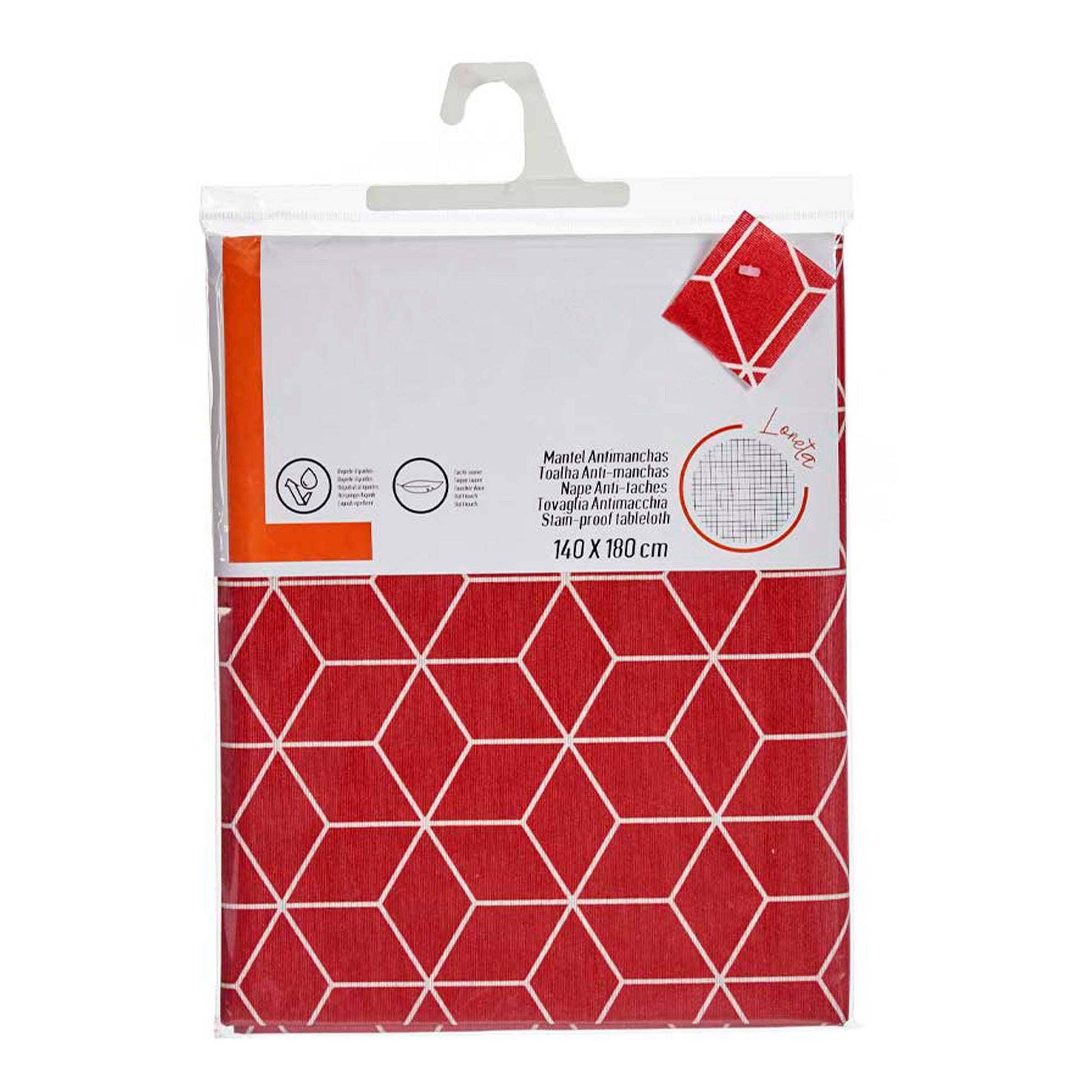 Mantel Loneta Antimanchas 140x180cm Abst Colección Kinvara_4