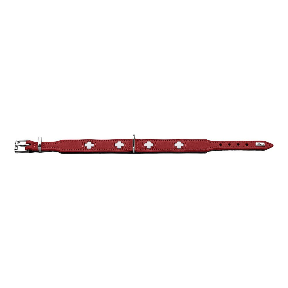 Collar Para Perros Hunter Swiss Rojo/negro (47-54 Cm)_0