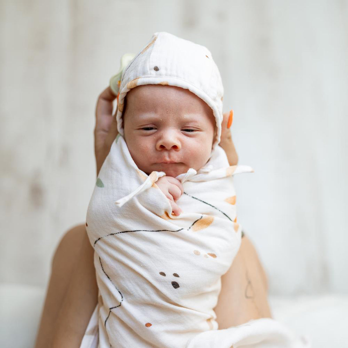 Muselina 120x120 Cm Boho Leaves Light_4