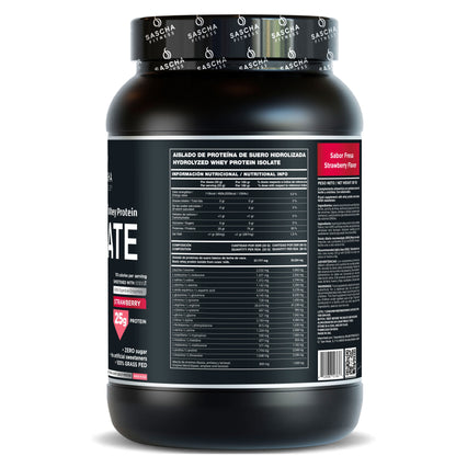 Proteína Whey Sabor Fresa - Sascha Fitness España