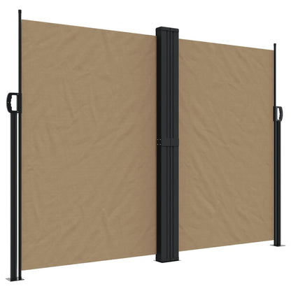 Vidaxl Toldo Lateral Retráctil Gris Taupe 180x1200 Cm_0
