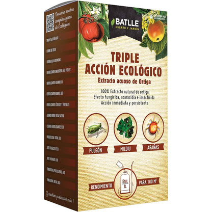 Triple acción Eco concentrado insecticida fungicida acaricida 100 ml Batlle