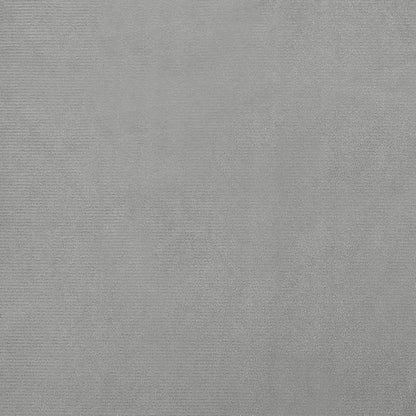 Cama Para Perros De Terciopelo Gris Claro 50x40x26,5 Cm / Vetonek_2