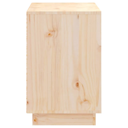 Mueble Zapatero De Madera Maciza De Pino 110x34x52 Cm / Vetonek_4