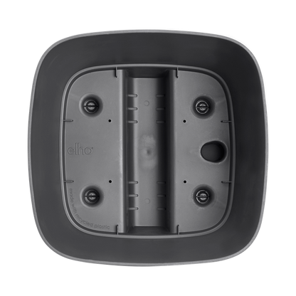 Macetero con autoriego Greensense Aquacare Square Elho 30 cm charcoal grey