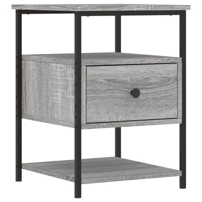 Mesitas Noche 2 Uds Madera Ingeniería Gris Sonoma 40x42x56 Cm_1
