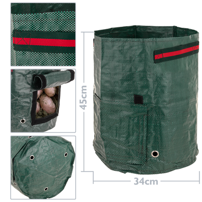 Bolsas De Cultivo Para Jardín 34 X 45 Cm 3 Unidades_1