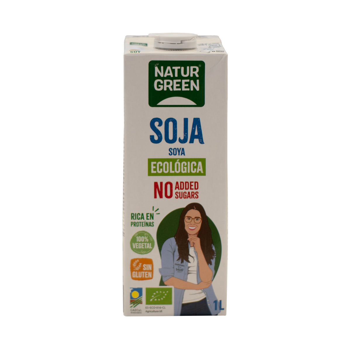 Bebida de Soja Nature sin Azúcares NaturGreen, 1 L