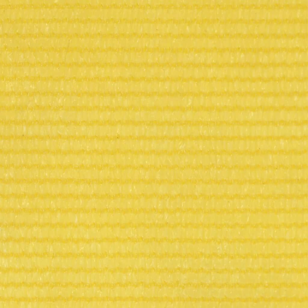 Vidaxl Toldo Para Balcón Hdpe Amarillo 120x600 Cm_1